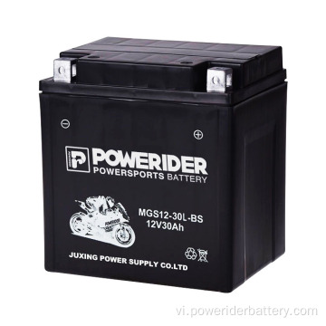 12V 30Ah YTX30L-BS Harley Series Motorcycle Starter Pin